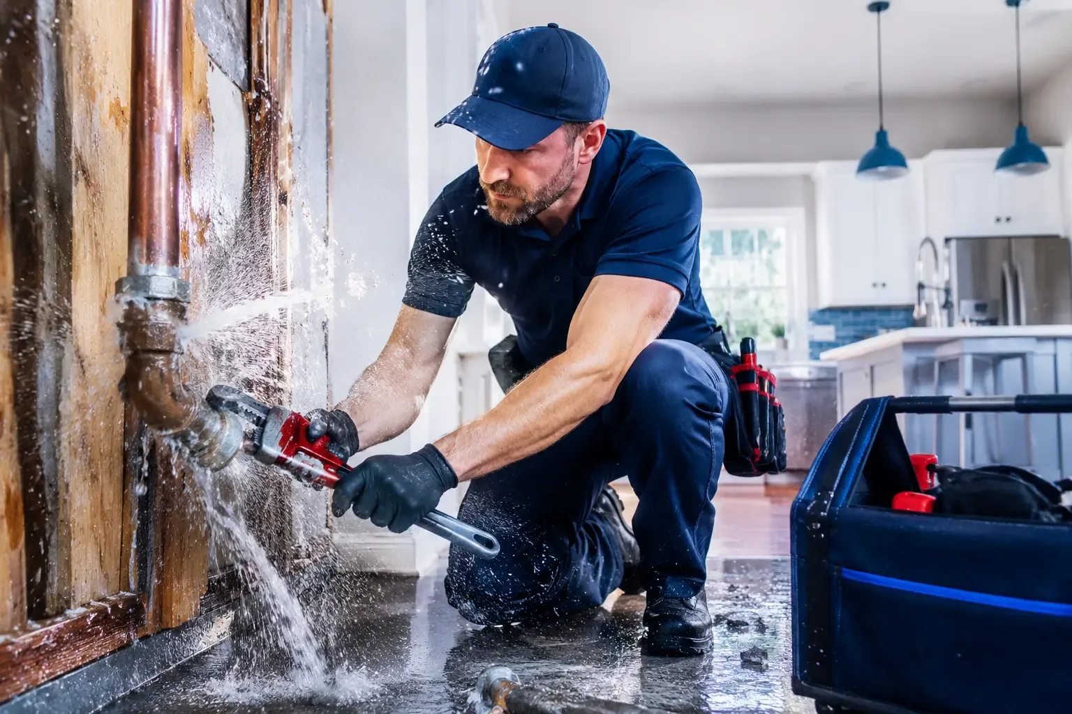 Local emergency pipe repair professionals in Rutherford College, NC